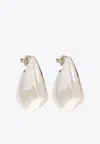 Bottega Veneta Earrings In Silver