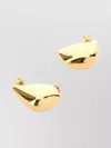 Bottega Veneta Small Finn Gold Silver Earrings