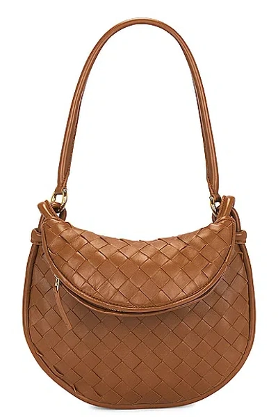 Bottega Veneta Small Gemelli Bag In Brown