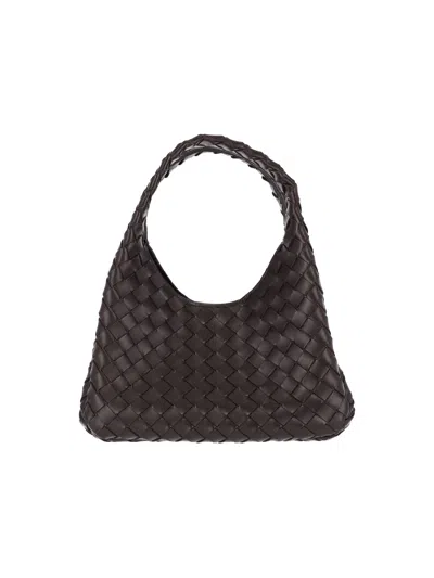Bottega Veneta Small Handbag "campana" In Brown