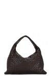 Bottega Veneta Small Hop Bag In Fondant & Muse Brass