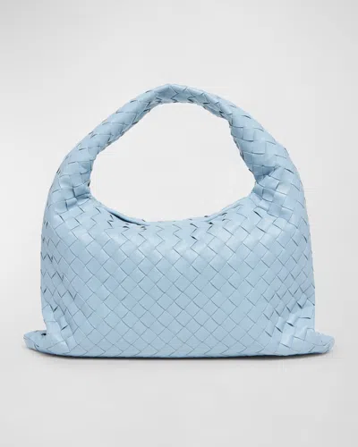 Bottega Veneta Small Hop Bag In Neutral