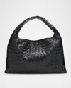 Bottega Veneta Small Hop Hobo Bag In Black