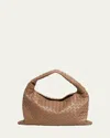 Bottega Veneta Small Hop Hobo Bag In Green