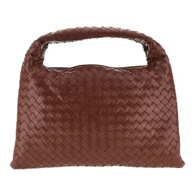 Bottega Veneta Small 'hop' Leather Bag In Brown