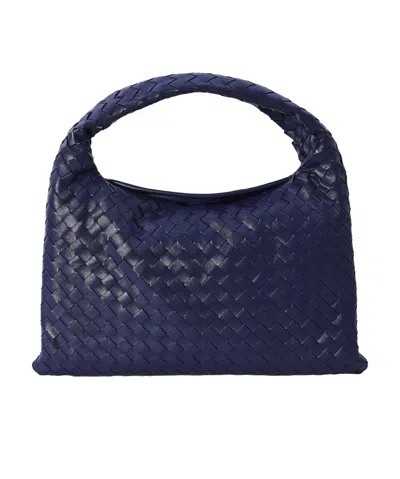 Bottega Veneta Small Hop In Black