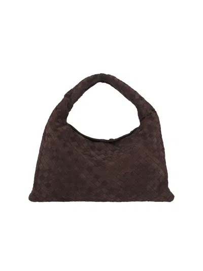 Bottega Veneta Small Hop Shoulder Bag In Brown