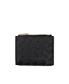 Bottega Veneta Intrecciato Bi-fold Wallet In Black