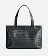 Bottega Veneta Small Intrecciato Zipped Tote