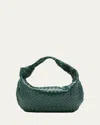 Bottega Veneta Small Jodie Bag In Emerald Green-gold