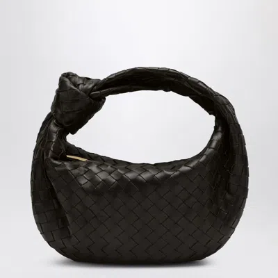 Bottega Veneta Jodie Teen Mini Knotted Intrecciato Leather Tote In Brown