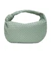 Bottega Veneta Green Small Jodie Bag In 3403 New Sauge Gold