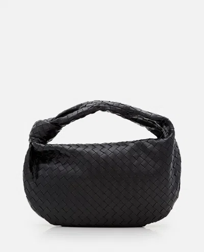 Bottega Veneta Small Jodie Leather Shoulder Bag In Black