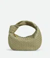Bottega Veneta Teen Jodie Leather Bag In Travertine
