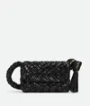 Bottega Veneta Black-m Brass Kalimero Tassel Leather Shoulder Bag In Black