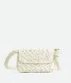 Bottega Veneta Small Citta Shoulder Bag In Bone