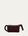 Bottega Veneta Small Kalimero Leather Shoulder Bag In Barolo