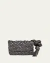 Bottega Veneta Small Kalimero Leather Shoulder Bag In Lapilli