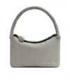 Bottega Veneta Small Knitted Handbag In Agate Grey