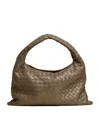 Bottega Veneta Hop Small Leather Shoulder Bag In Brown
