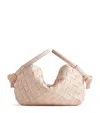 Bottega Veneta Small Lambskin Lauren 1980 Top-handle Bag In Pink