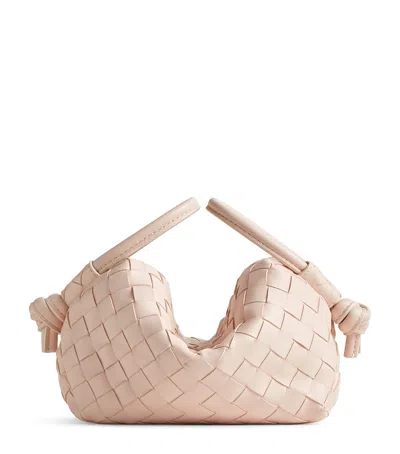 Bottega Veneta Small Lambskin Lauren 1980 Top-handle Bag In Pink