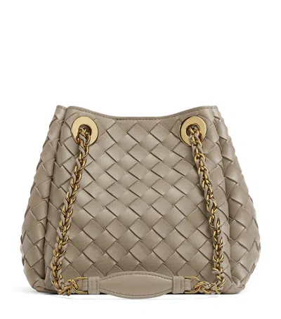 Bottega Veneta Small Lambskin Parachute Shoulder Bag