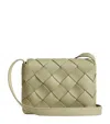 Bottega Veneta Small Leather Diago Cross-body Bag In Grey
