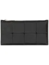 Bottega Veneta Cassette Leather Card Holder In Multicolour