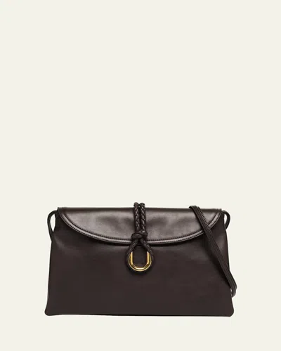 Bottega Veneta Small Liberta Double Flap Crossbody Bag