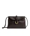 Bottega Veneta Small Liberta Leather Shoulder Bag In Black
