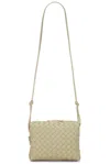 Bottega Veneta Small Loop Bag In Travertine & Gold
