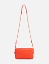 Bottega Veneta Loop Baguette Leather Shoulder Bag In Orange