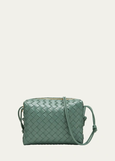 Bottega Veneta Small Loop Camera Bag In Green