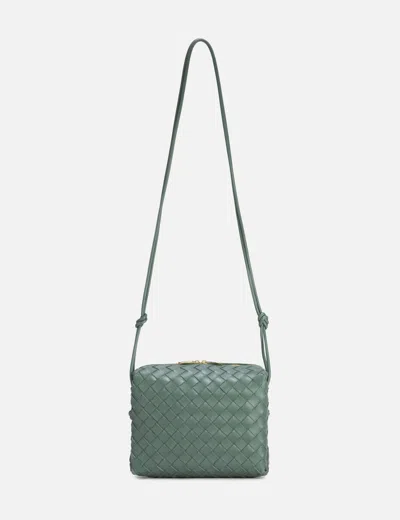 Bottega Veneta Camera Loop Bag Small Size In Green