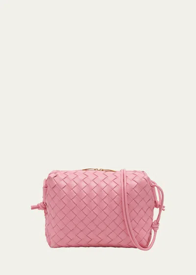 Bottega Veneta Small Loop Camera Bag In Ribbon-gold