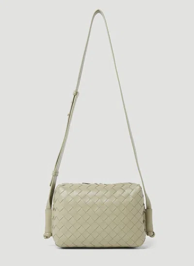 Bottega Veneta Small Loop Camera Crossbody Bag In Green