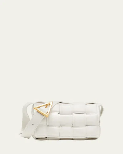 Bottega Veneta Padded Cassette Petit Format In White