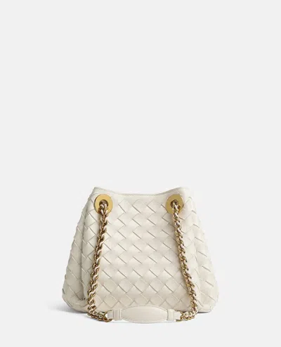 Bottega Veneta Small Parachute Chain In White