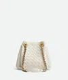 Bottega Veneta Small Parachute Chain In Chalk