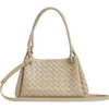 Bottega Veneta Small Parachute Intrecciato Leather Shoulder Bag
