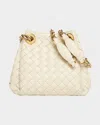 Bottega Veneta Small Parachute Leather Shoulder Bag