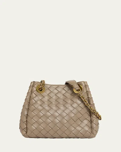 Bottega Veneta Small Parachute Leather Shoulder Bag