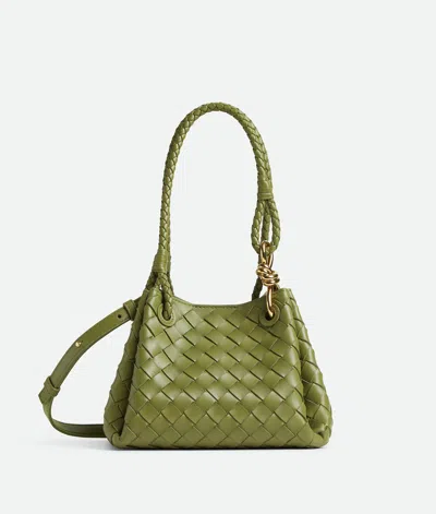 Bottega Veneta Kleine Parachute In Matcha