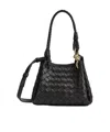 Bottega Veneta Small Parachute Shoulder Backpack In Black