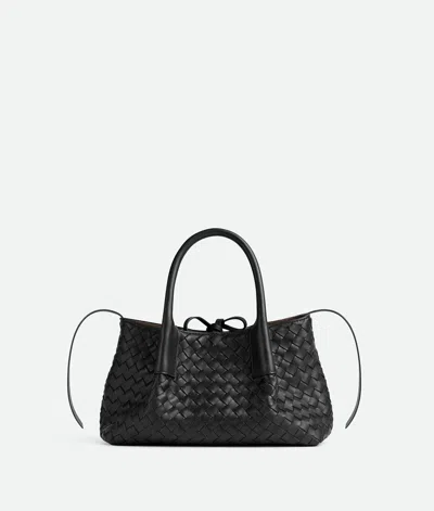 Bottega Veneta Small Pinacoteca In Black/fondant