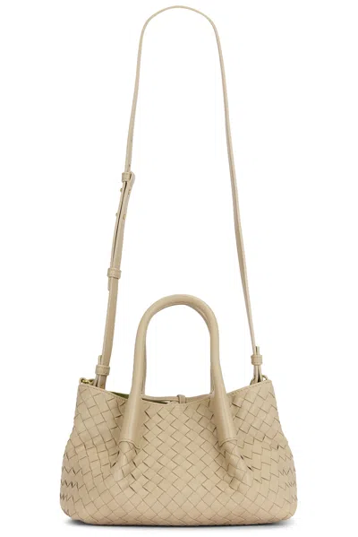 Bottega Veneta Small Pinacoteca Tote Bag In Beige