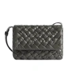 Bottega Veneta Small Rumple Messenger Knitted Crossbody Bag In Black