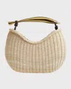 Bottega Veneta Small Sardine Cage Top-handle Bag In Natural Fondant