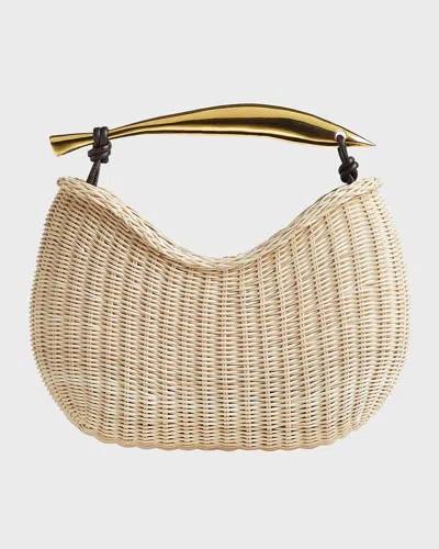 Bottega Veneta Small Sardine Cage Top-handle Bag In Brown